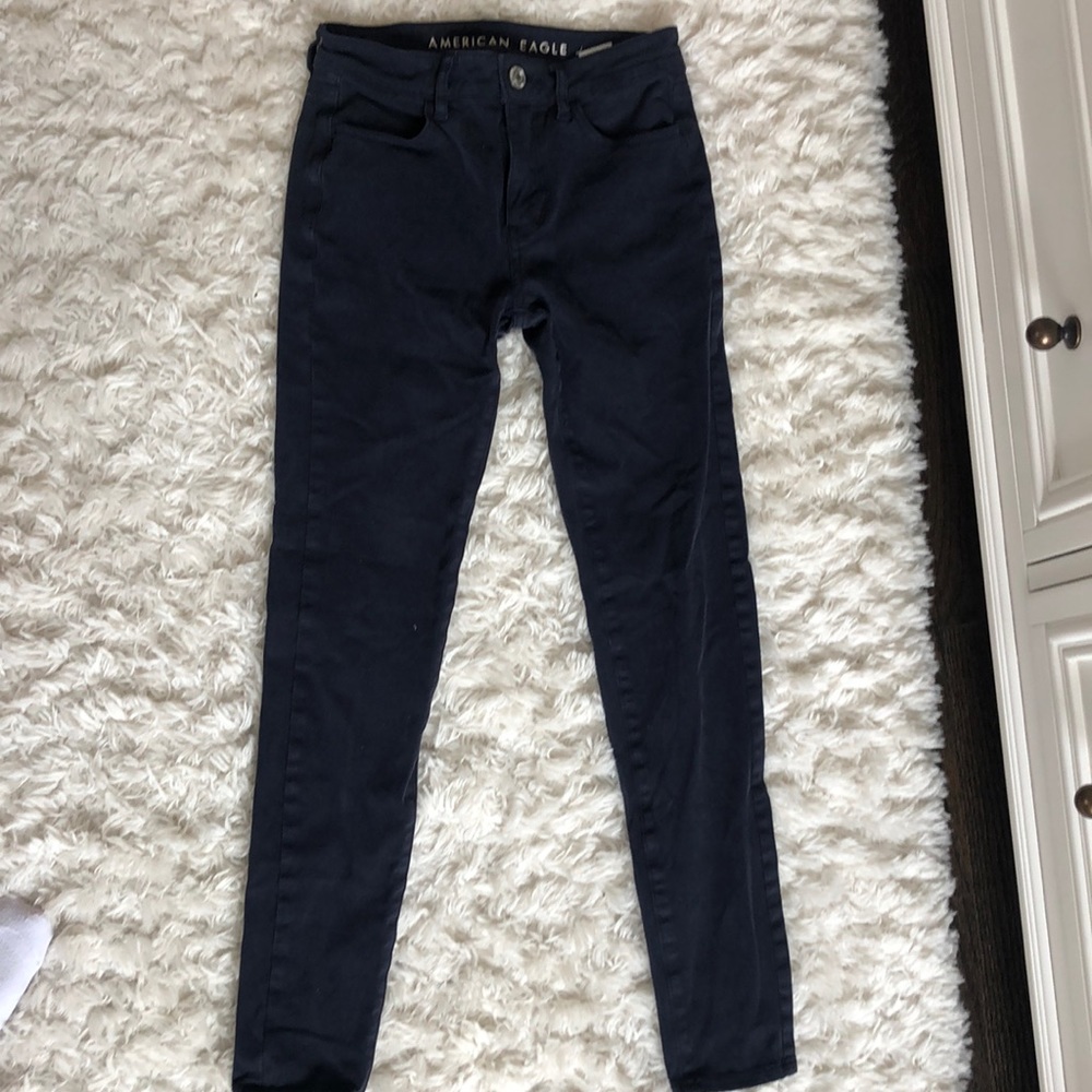 American eagle dark navy pants